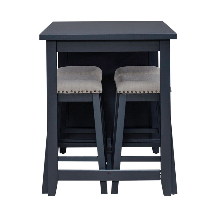 Brook Creek 5 Piece Counter Set- Navy