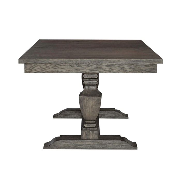 Liberty Furniture Westfield Trestle Table in Havana Brown