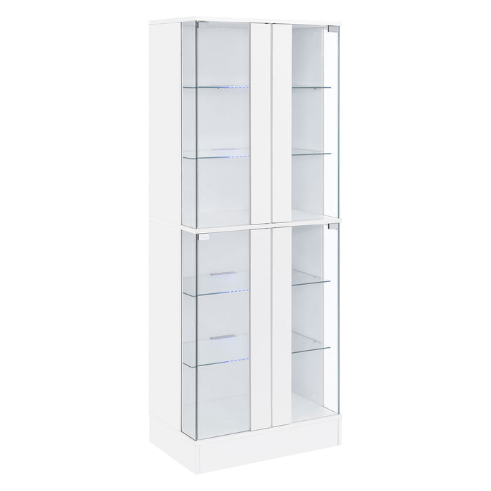 Cabra Curio Cabinet with LED Lighting