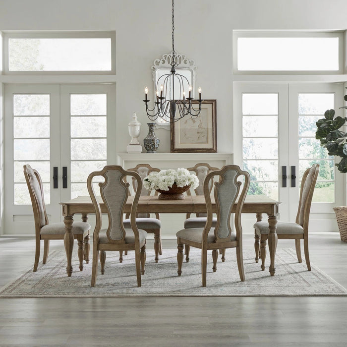 Magnolia Manor 7 Piece Rectangular Table Set image