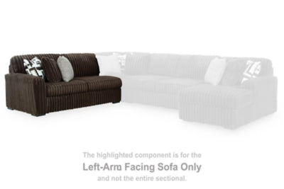 Midnight-Madness Sectional with Chaise