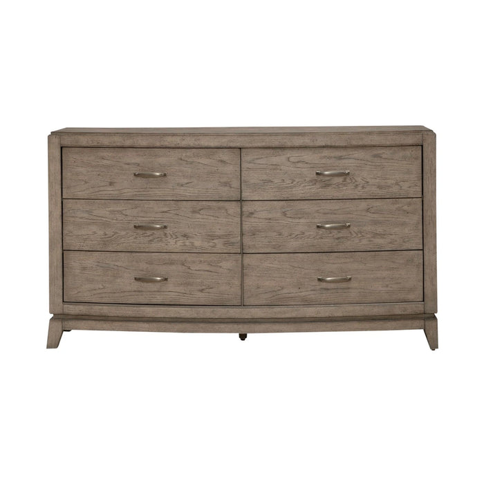 Avalon 6 Drawer Dresser in Burnished Beige image