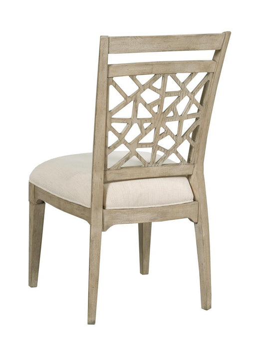 American Drew Vista Essex Side Chair in White Oak (Set of 2)