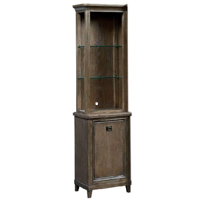 American Drew Park Studio RSF Pier Entertainment Base in Weathered Taupe
