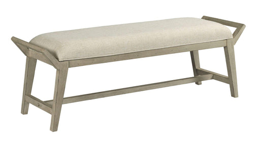 American Drew West Fork Bench in Aged Taupe image