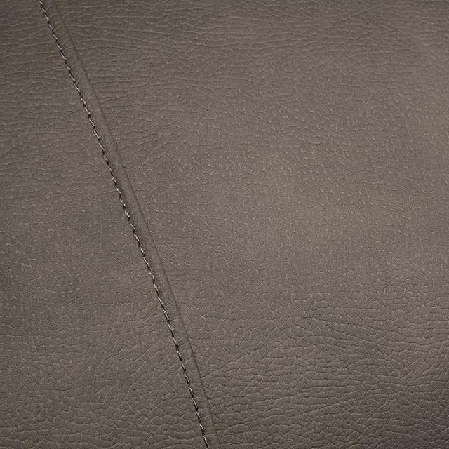 ALCESTER Brown & Gray Sectional w/ Sleeper, Ash