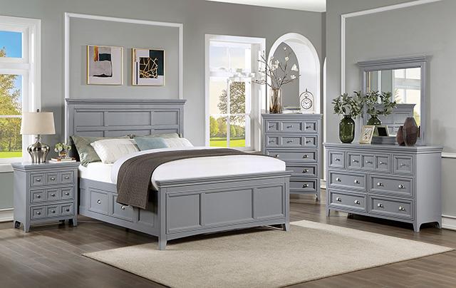 Castlile Bed Grey