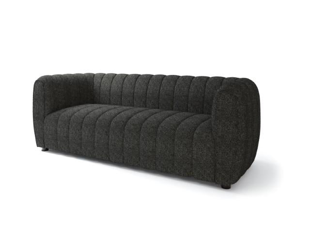AVERSA Sofa, Black, Gray, & White