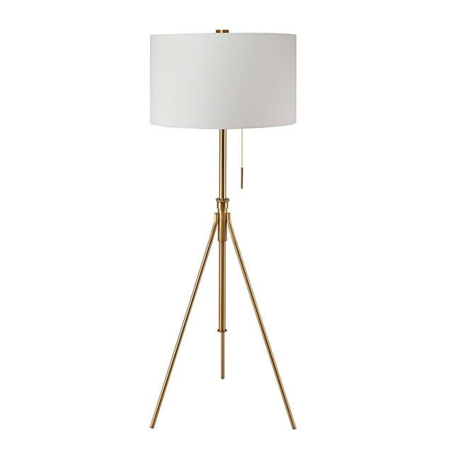 Zaya Stained Gold Floor Lamp