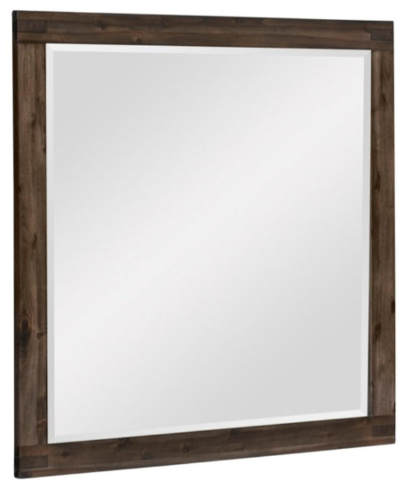 Homelegance Parnell Mirror in Rustic Cherry 1648-6