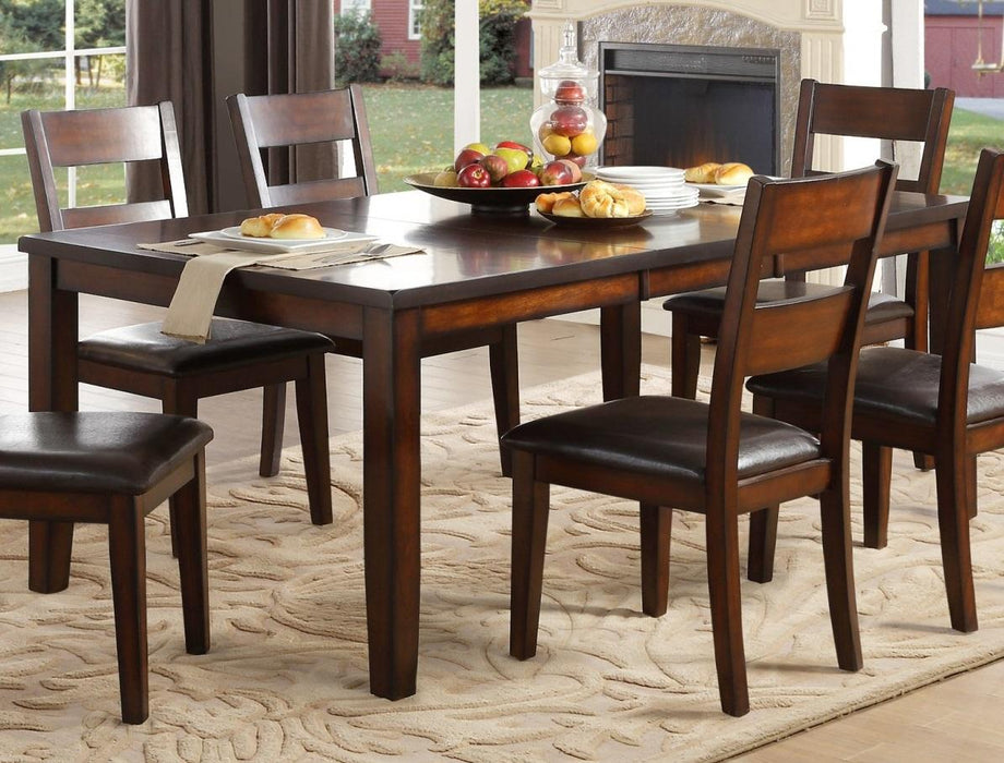 Homelegance Mantello Dining Table in Cherry 5547-78