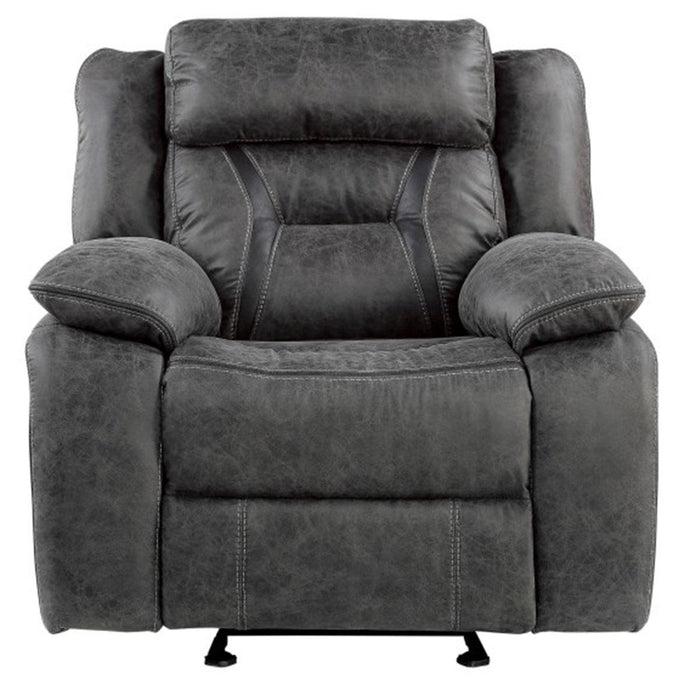 Madrona Hill Glider Reclining Chair in Gray 9989GY-1