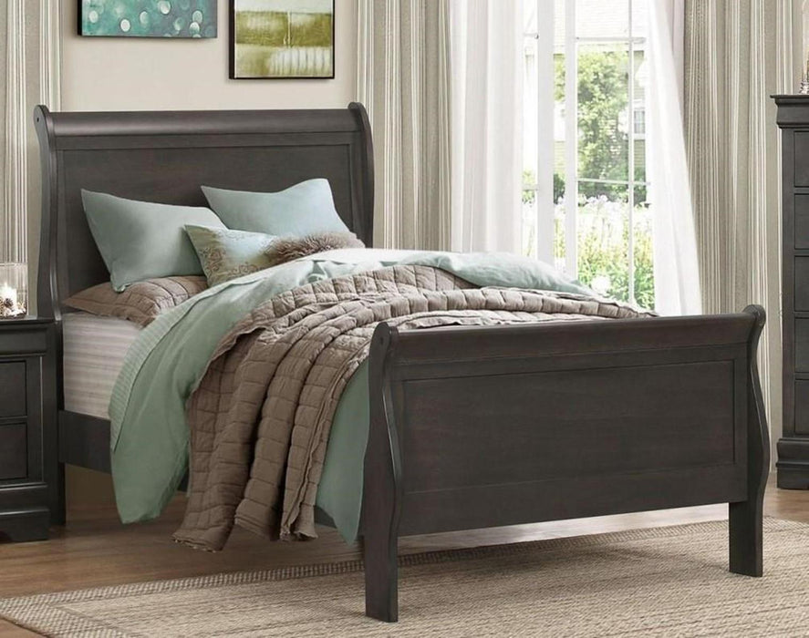 Mayville Full Sleigh Bed in Gray 2147FSG-1 image