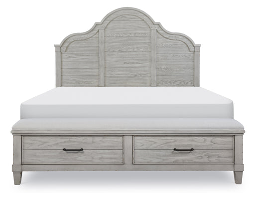 Legacy Classic Belhaven King Storage Bed in Weathered Plank image