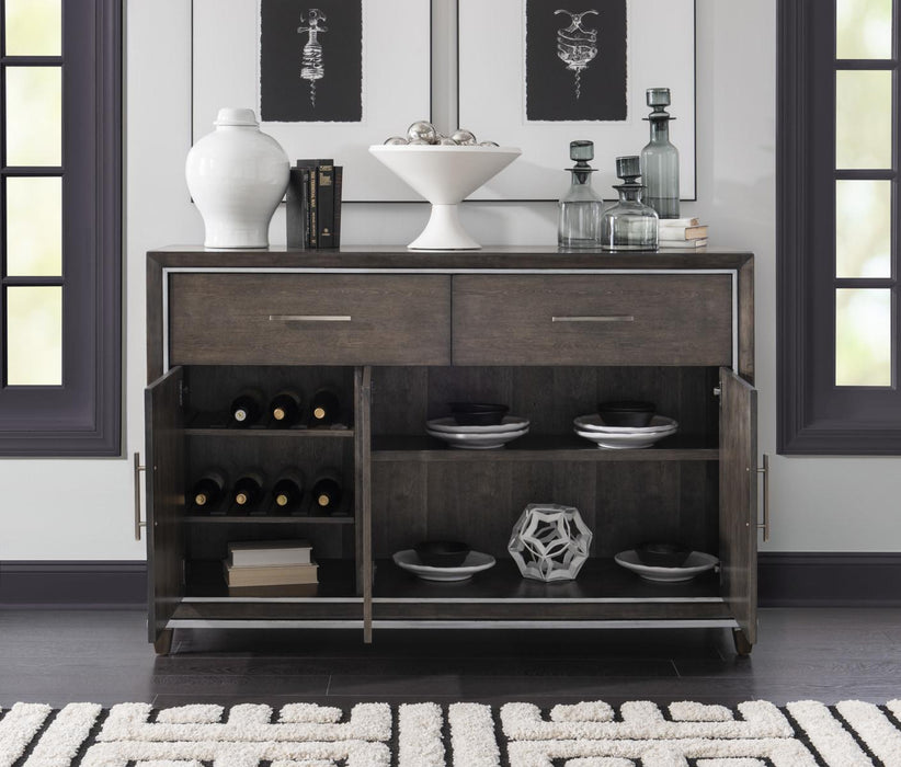 Legacy Classic Counter Point Credenza in Satin Smoke