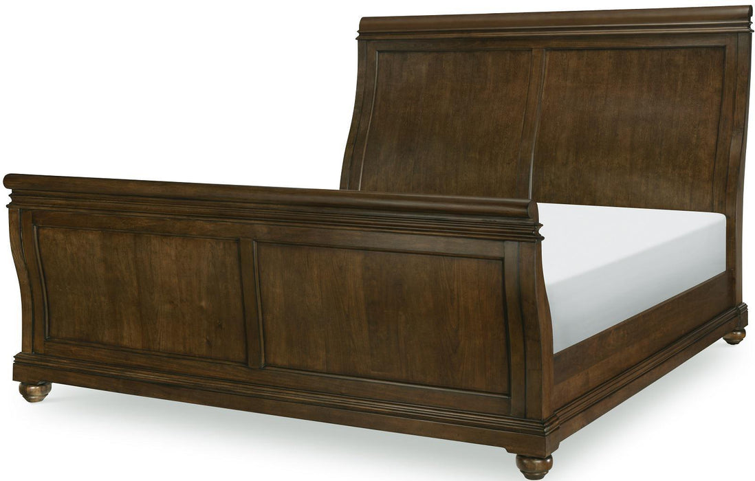 Legacy Classic Coventry Queen Sleigh Bed in Classic CherryK