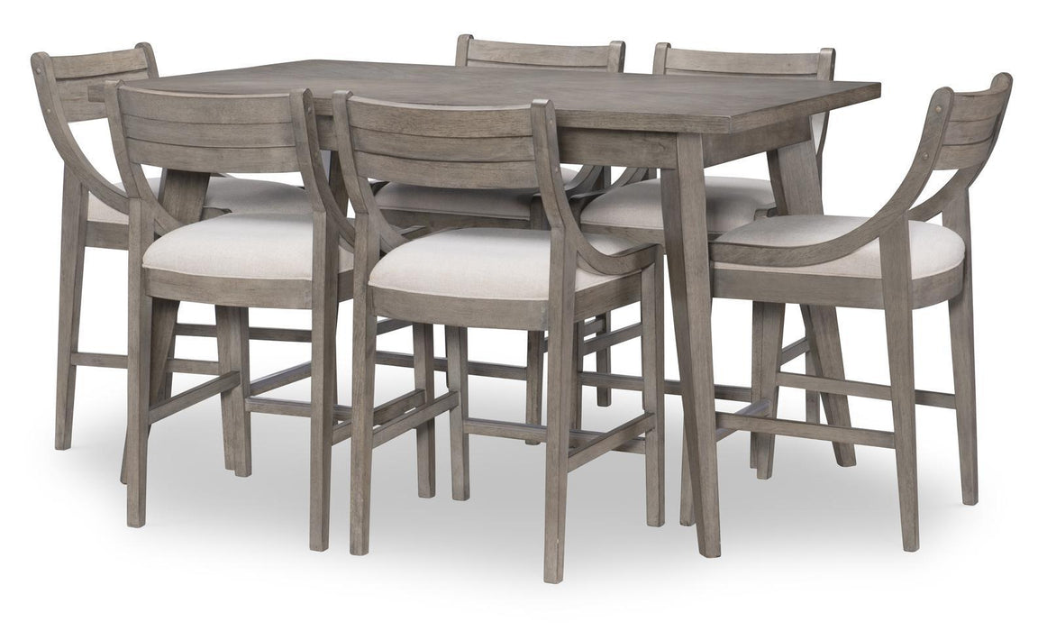 Legacy Classic Greystone Sling Back Side Chair (Set of 2) in Ash Brown