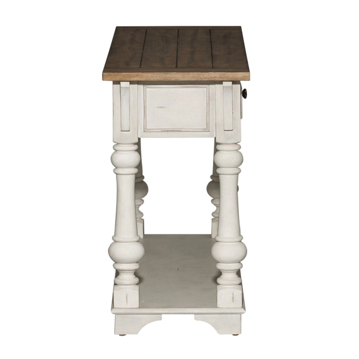 Morgan Creek Sofa Table in Antique White image