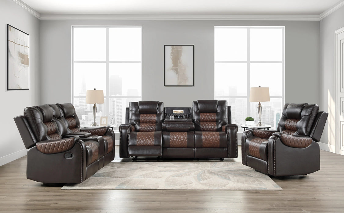 Hart Reclining Sofa W/Drop Down Tbl