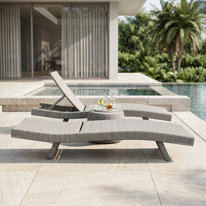 Serene Outdoor Chaise Lounger