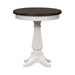 Allyson Park Chair Side Table in Wirebrushed White image