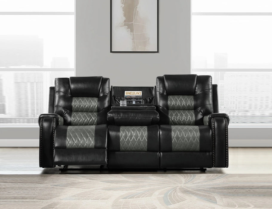 Hart Reclining Sofa W/Drop Down Tbl