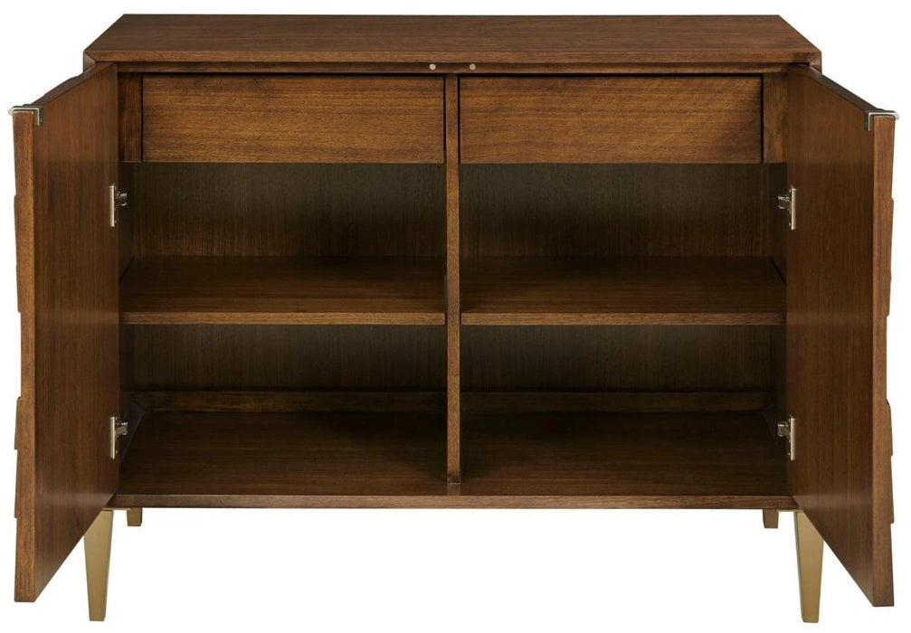 American Drew Vantage Norwalk Chest in Medium Stain