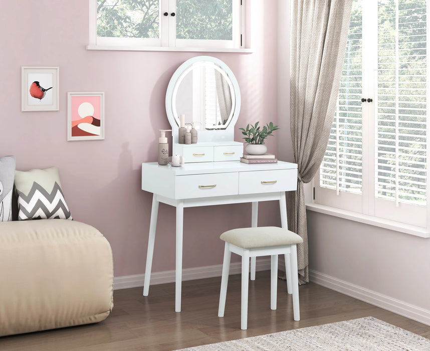Camilla Dressing Table With Mirror