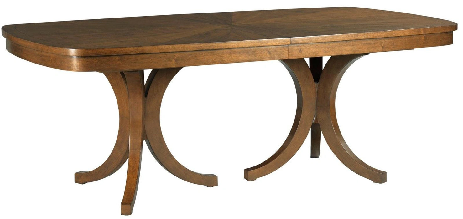 American Drew Vantage Randolph Dining Table in Medium StainR