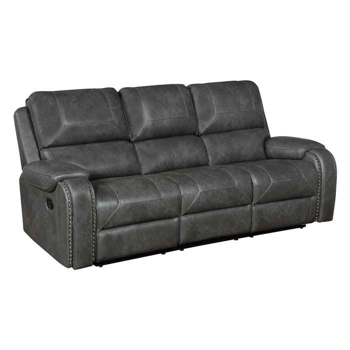 Newnan Double Reclining Sofa With Center Drop-Down Cup Holders