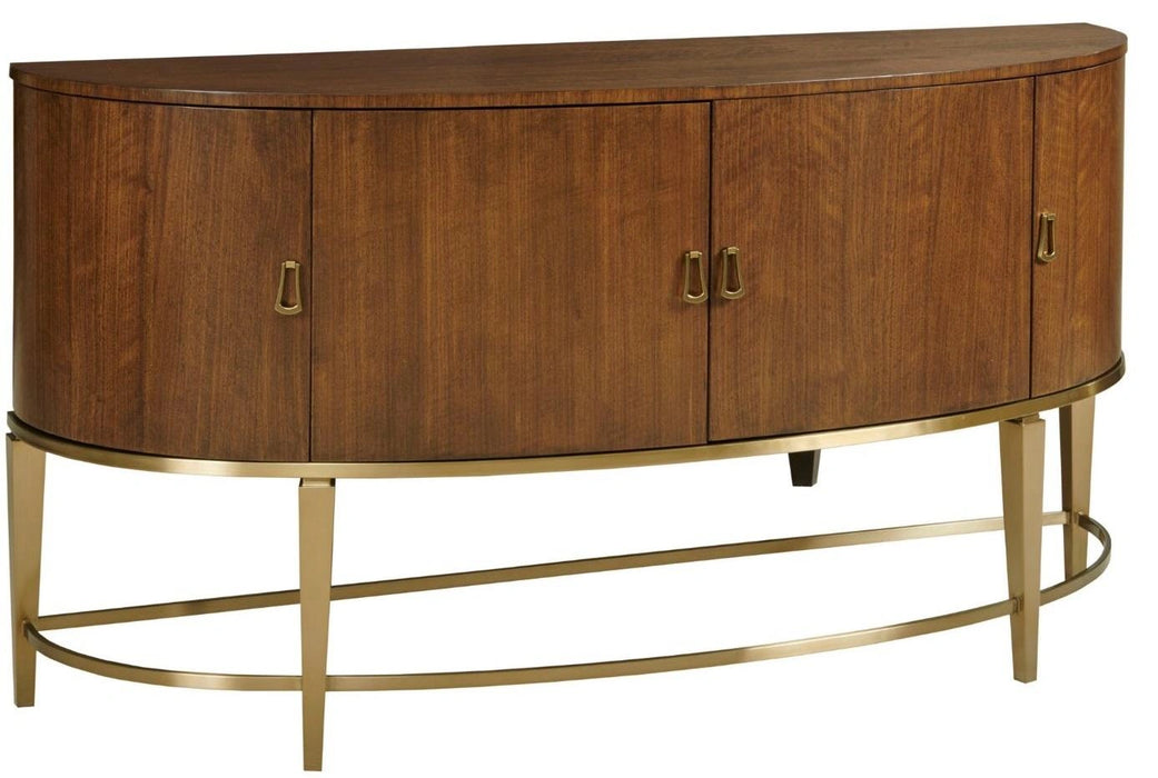American Drew Vantage Gardener Dimilune Sideboard in Medium Stain