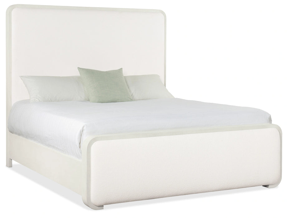 Serenity Ashore King Upholstered Panel Bed