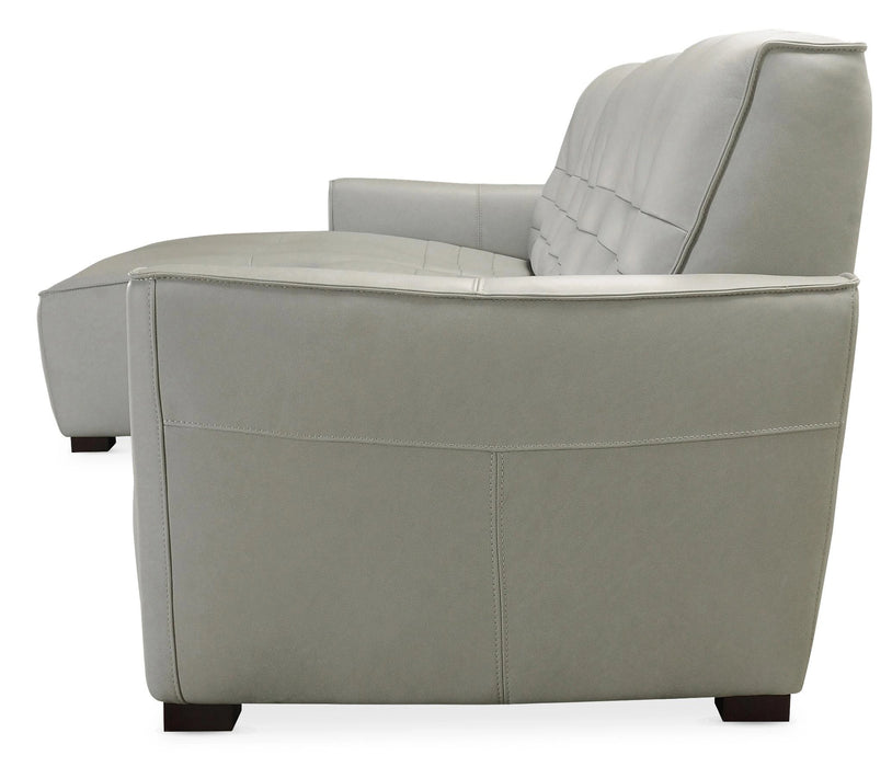 Reaux Power Motion Sofa w/ LAF Chaise w/2 Power Recline