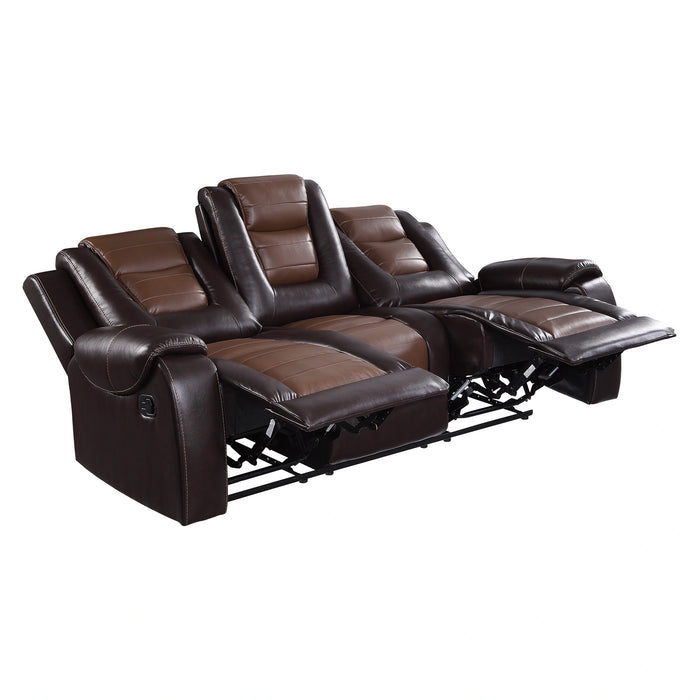 Briscoe Double Reclining Sofa with Center Drop-Down Cup Holders