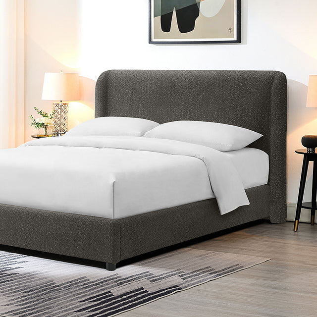 Laverni Bed Black, Grey & White