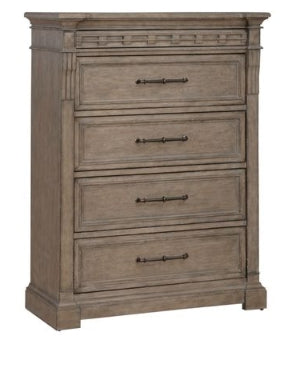 Liberty Furniture Town & Country 5 Drawer Chest in Dusty Taupe image