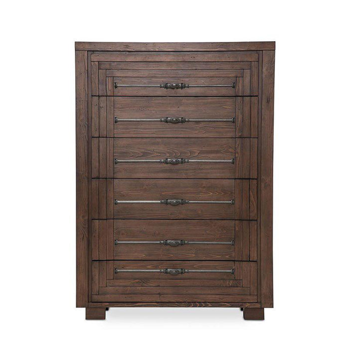 Carrollton Drawer Chest in Rustic Ranch image