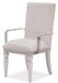 Glimmering Heights Upholstered Arm Chair in Ivory (Set of 2) image