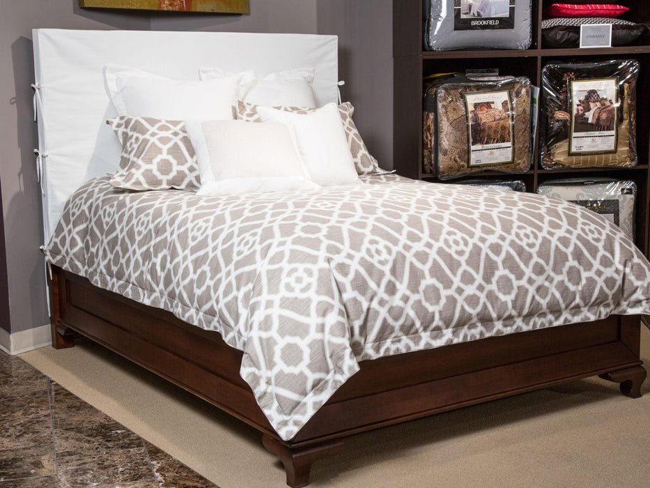Harper 10-pc King Comforter Set in Natural