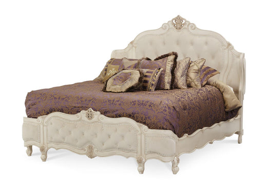 Lavelle Queen Wing Mansion Bed in Blanc 54000QNWM-04 image