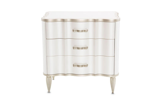 London Place Nightstand in Creamy Pearl image
