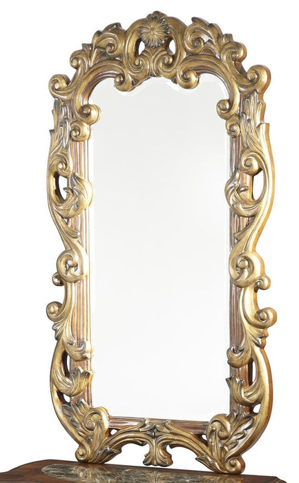 Villa Valencia Decorative Mirror in Chestnut image