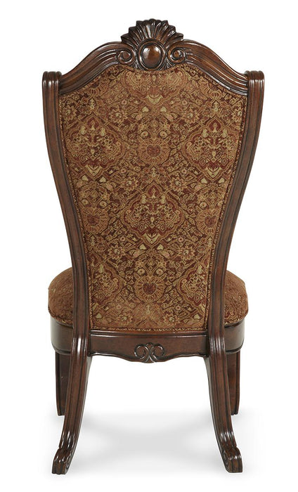 Windsor Court Side Chair in Vintage Fruitwood (Set of 2)